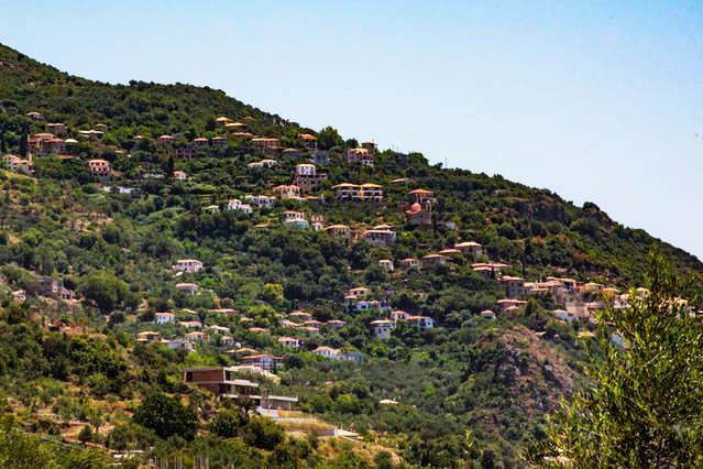 Вилла Sea And Mountain View Каламата Экстерьер фото